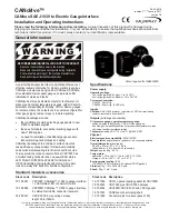 Preview for 1 page of Murphy CANdrive Module CDV100F Installation And Operating Manual