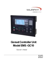 Murphy EMS-GC10 Operator'S Manual preview