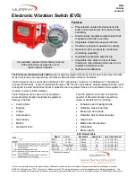 Preview for 1 page of Murphy EVS-A Specification Sheet