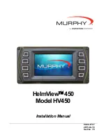 Murphy HelmView 450 Installation Manual предпросмотр