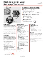 Предварительный просмотр 1 страницы Murphy L-5937B Specification Sheet