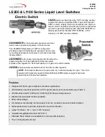 Murphy L1100 Series Specification Sheet preview