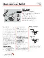 Preview for 1 page of Murphy L971 Series Specifications