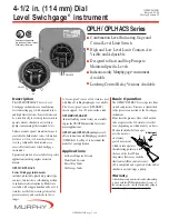 Preview for 1 page of Murphy Level Swichgage Instrument OPLH Owner'S Manual