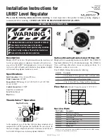 Murphy LR857 Installation Instructions предпросмотр