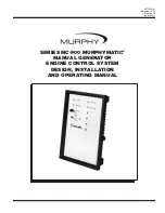 Preview for 1 page of Murphy MURPHYMATIC MC-900 Series Installation And Operating Manual