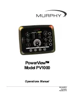 Preview for 1 page of Murphy PowerView PV1000 Operation Manual