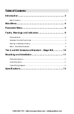 Preview for 3 page of Murphy PowerView PV25 Installation & Operation Manual