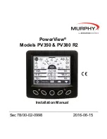 Preview for 1 page of Murphy powerview pv350 r2 Installation Manual