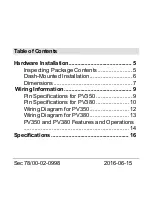 Preview for 3 page of Murphy powerview pv350 r2 Installation Manual