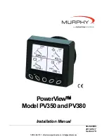 Preview for 1 page of Murphy PowerView PV350 Installation Manual