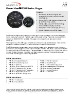 Preview for 1 page of Murphy PowerView PVM Series Specification Sheet