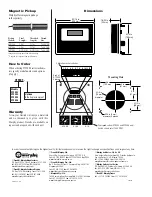 Предварительный просмотр 2 страницы Murphy Selectronic DT9800 Specifications