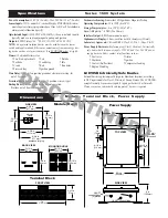 Preview for 2 page of Murphy Selectronic Micro-Controller Series 1500 Specifications