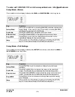 Preview for 20 page of Murphy Selectronic TTD Series Installation And Operation Manual