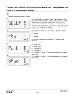 Preview for 40 page of Murphy Selectronic TTD Series Installation And Operation Manual