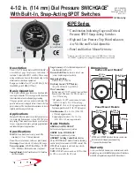 Preview for 1 page of Murphy SWICHGAGE 45PE Series Specification Sheet