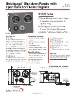 Preview for 1 page of Murphy Swichgage WD300 Series Specification Sheet