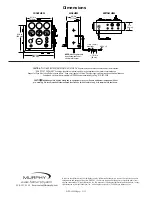 Предварительный просмотр 2 страницы Murphy Swichgage WDU-0277 Specifications