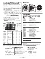 Предварительный просмотр 2 страницы Murphy TAH-97026B Specifications