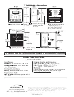 Preview for 2 page of Murphy Temperature Scanner/Pyrometer TDXM Specifications