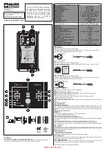 Предварительный просмотр 1 страницы Murr Elektronik Emparro67 Series Installation Instructions