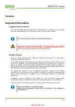 Preview for 3 page of Murr Elektronik IMPACT67-P Instruction Manual