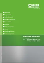 Предварительный просмотр 1 страницы Murr Elektronik TREE M-4TX English Manual