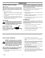 Preview for 19 page of Murray 309029x92C Assembly, Operation And Maintenance