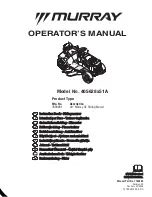 Preview for 1 page of Murray 405628x51A Operator'S Manual