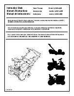 Murray 620301x4NC Instruction Book предпросмотр