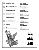 Предварительный просмотр 1 страницы Murray 629909X54B Instruction Book