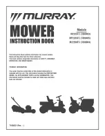 Murray 7800463 Instructions Manual preview