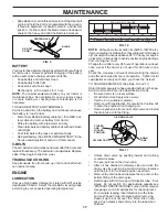 Предварительный просмотр 17 страницы Murray 96017000500 Operator'S Manual