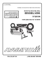 Предварительный просмотр 56 страницы Murray 96017000500 Operator'S Manual