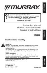 Murray M200C Instruction Manual preview