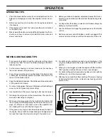 Предварительный просмотр 21 страницы Murray SELECT 309000x8NA Safety, Assembly, Operating And Maintenance Instructions