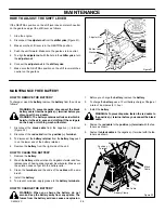 Предварительный просмотр 26 страницы Murray SELECT 309000x8NA Safety, Assembly, Operating And Maintenance Instructions