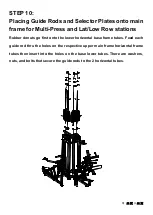 Предварительный просмотр 11 страницы MUSCLE D ELITE 4-STACK MULTIGYM Assembly Instructions Manual