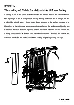 Предварительный просмотр 15 страницы MUSCLE D ELITE 4-STACK MULTIGYM Assembly Instructions Manual