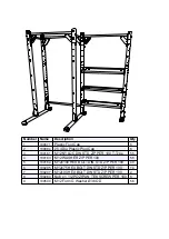 Preview for 3 page of Muscle Power HALF RACK ST Instruction Manual