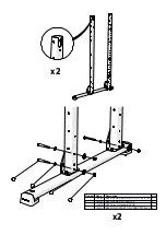 Preview for 5 page of Muscle Power HALF RACK ST Instruction Manual