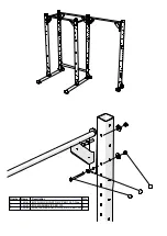 Preview for 10 page of Muscle Power HALF RACK ST Instruction Manual