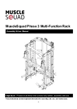 Предварительный просмотр 1 страницы MuscleSquad Phase 3 Assembly & User Manual