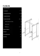 Preview for 2 page of MuscleSquad Wall Mounted Folding Squat Rack Assembly & User Manual