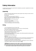 Preview for 3 page of MuscleSquad Wall Mounted Folding Squat Rack Assembly & User Manual