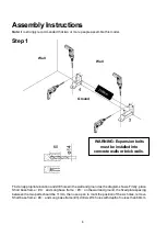 Preview for 6 page of MuscleSquad Wall Mounted Folding Squat Rack Assembly & User Manual