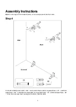 Preview for 9 page of MuscleSquad Wall Mounted Folding Squat Rack Assembly & User Manual