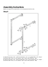 Preview for 14 page of MuscleSquad Wall Mounted Folding Squat Rack Assembly & User Manual