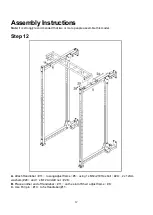 Preview for 17 page of MuscleSquad Wall Mounted Folding Squat Rack Assembly & User Manual